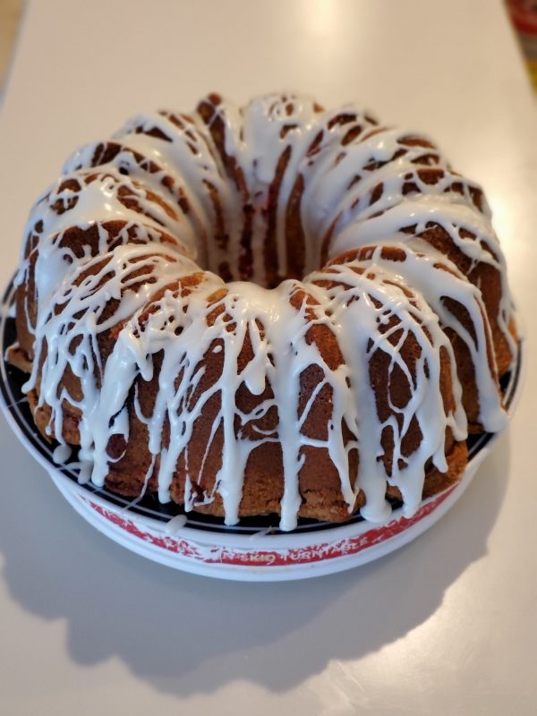 Strawberry Cheesecake Pound Cake